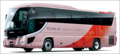 大型観光バス　ガーラ　SHD(スーパーハイデッカー)
