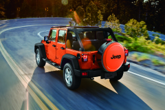 Jeep Wrangler Unlimited Sunset Orange